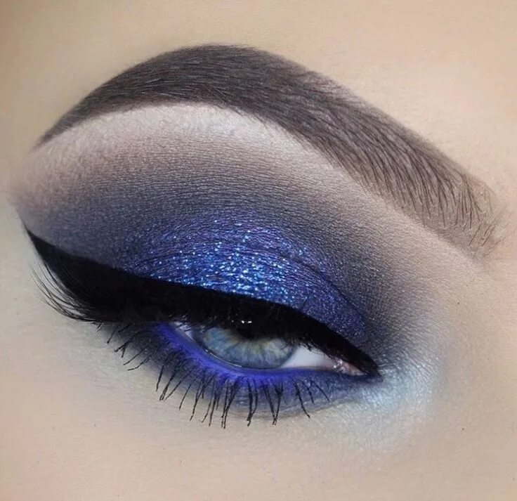 Красивый макияж голубыми тенями Mint&Chocolate Eye makeup designs, Blue eye makeup, Eye makeup