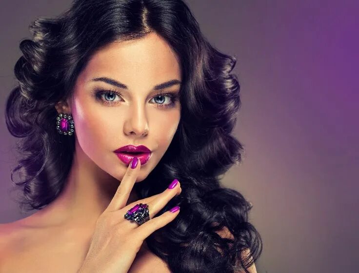 Красивый макияж и маникюр Practical Business Uses of 3D Printing Curly hair styles, Elegant hairstyles, Be