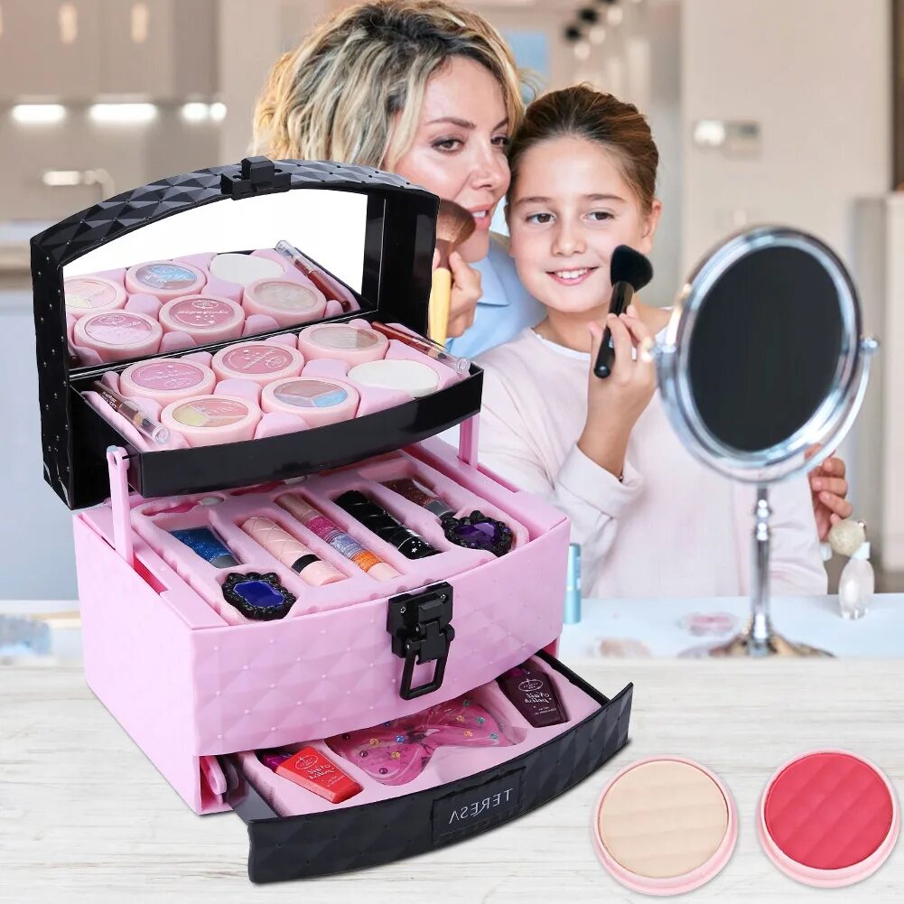 Красивый макияж из детской косметики Купить MAKE UP детский набор косметики для макияжа: отзывы, фото и характеристик