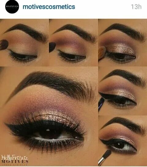 Красивый макияж карих глаз пошаговое фото Eyeshadow in luv in 2024 Eye makeup pictures, Eye makeup steps, Skin makeup