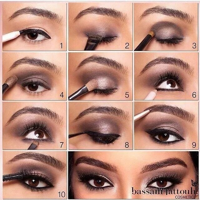 Красивый макияж карих глаз пошаговое фото Stunning makeup ideas.. #stepbystepmakeupideas Eye makeup pictures, Dramatic eye