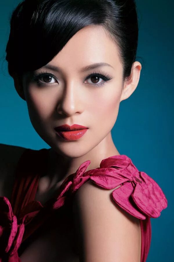 Красивый макияж китаянок Picture of Ziyi Zhang Wedding makeup looks, Asian bridal makeup, Bridal makeup