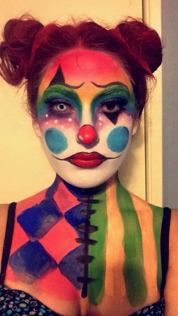 Красивый макияж клоуна imats clown 1000+ ideas about Clown Makeup on Pinterest Scary clown ... Maquiage