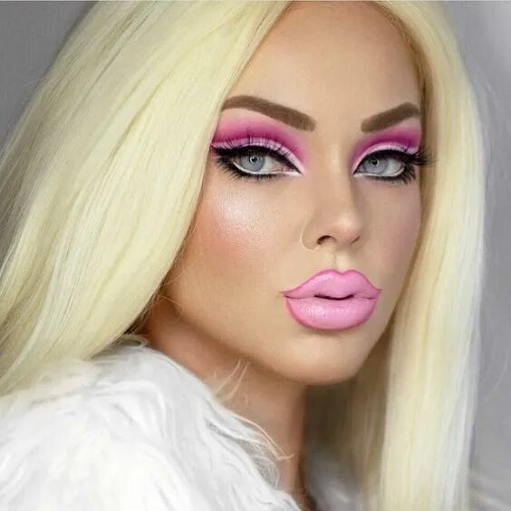 Красивый макияж куклы Beautiful Princes Makeup Pictures - My Blog Barbie makeup, Queen makeup, Princes