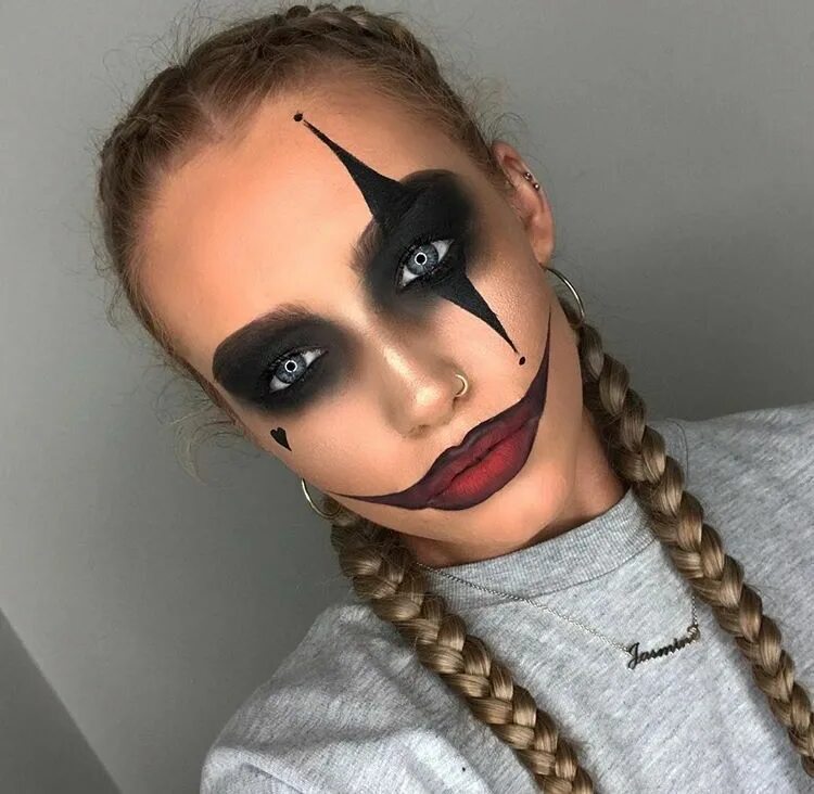 Красивый макияж на хэллоуин легкий Pin by Ich on Halloween Halloween makeup easy, Halloween makeup, Halloween makeu
