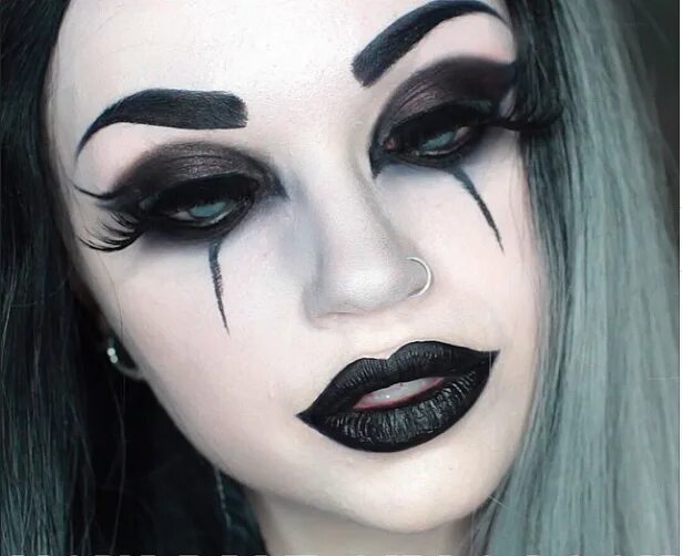 Красивый макияж на хелуин Google Image Result for https://khadijabeauty.com/wp-content/uploads/2018/10/2cb