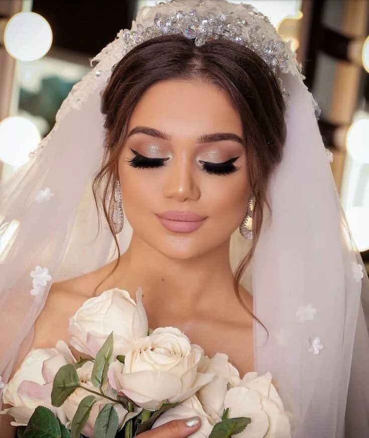 Красивый макияж на свадьбу Pin on Wedding Wedding makeup bride, Dramatic wedding makeup, Natural wedding ma
