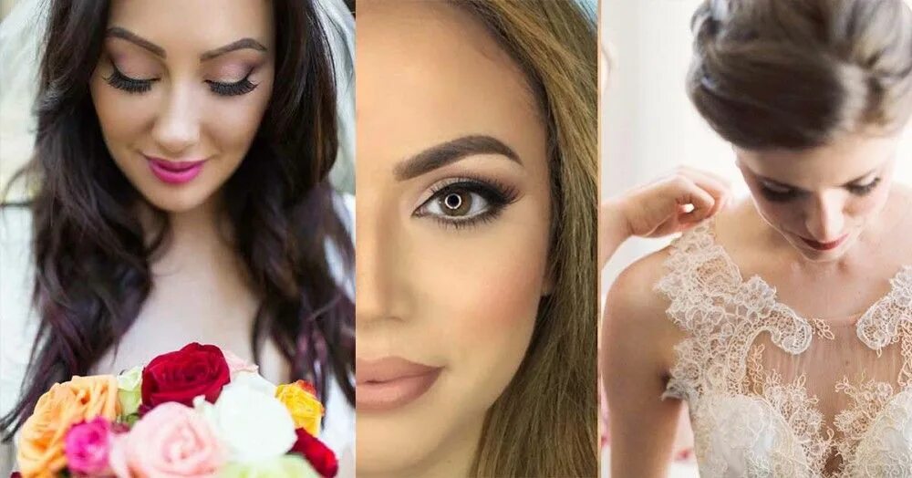 Красивый макияж на свадьбу подруги 30 Hochzeits-Make-up-Ideen für Bräute Wedding makeup, Bride makeup, Bridesmaid h