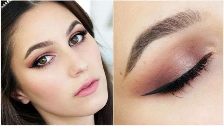 Красивый макияж на свидание Valentine's Date Night Makeup Tutorial - Chocolate Bar Maquillage saint valentin