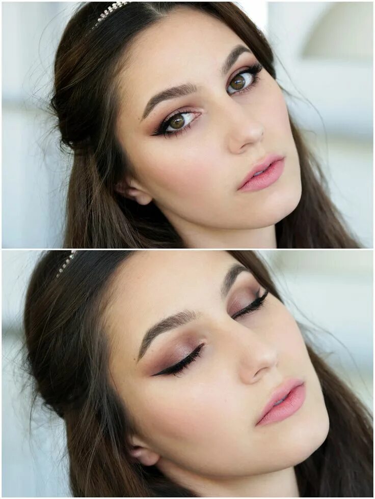 Красивый макияж на свидание Too Faced - Chocolate Bar Palette (Shades: Salted Caramel, Semi Sweet, Cherry Co