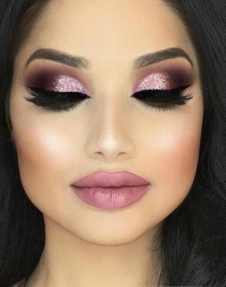 Красивый макияж на вечер Discover more about makeup tutorials #makeuptransformation #makeuphacks Maquilla