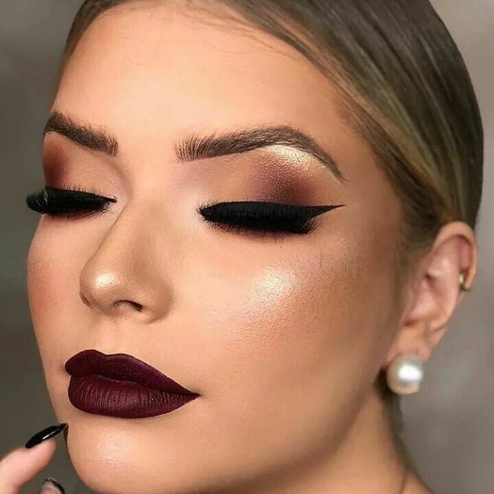 Красивый макияж на вечеринку Pin de Júlia Alves em makes Maquiagem facial completa, Maquiagem perfeita e Male