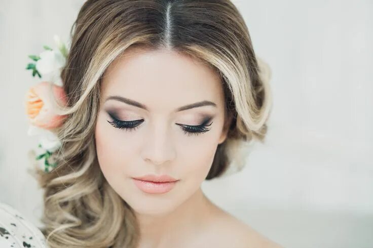 Красивый макияж невесты Свадебные прически и макияж 21474 Фото идеи Glamorous wedding makeup, Amazing we