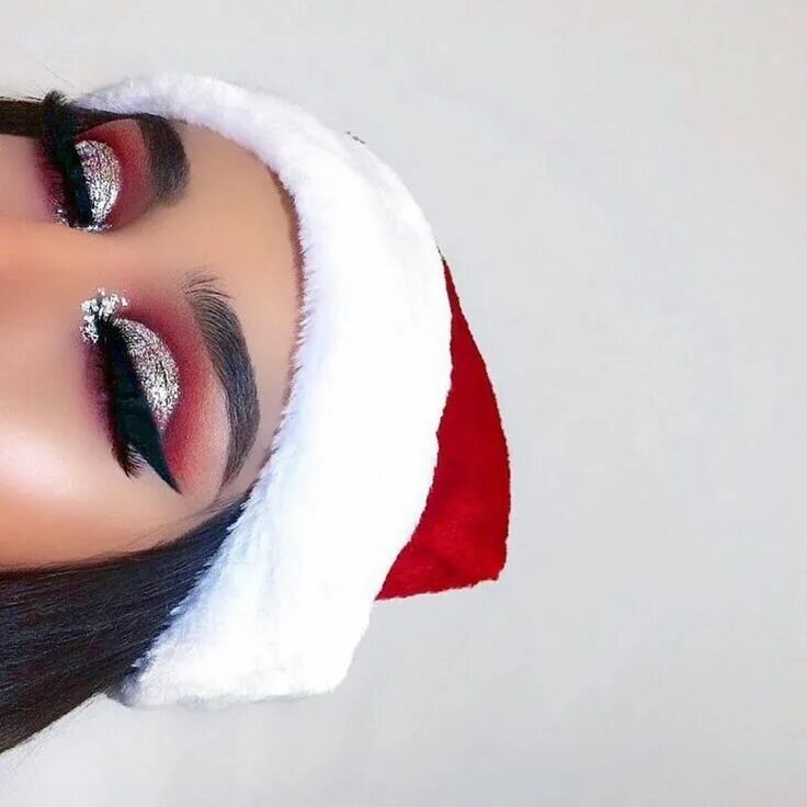 Красивый макияж новый год #couldnt #early #Happy #holidaymakeup #holidays #Loves Happy holidays my loves (