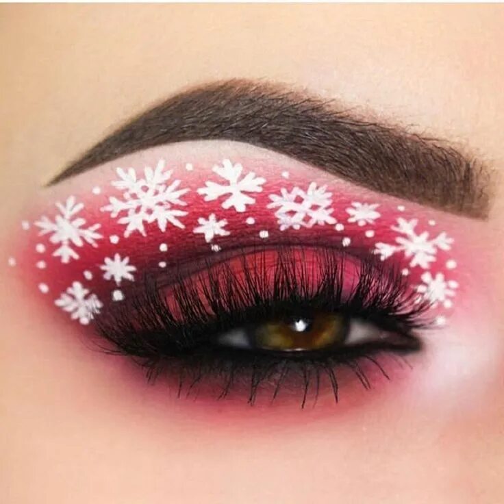 Красивый макияж новый год Pin by Broadmakeup on Makeup art Holiday makeup, Christmas makeup look, Makeup