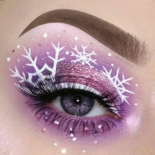 Красивый макияж новый год This picture is just GOALS! We are always looking for new eyeshadow looks and tu