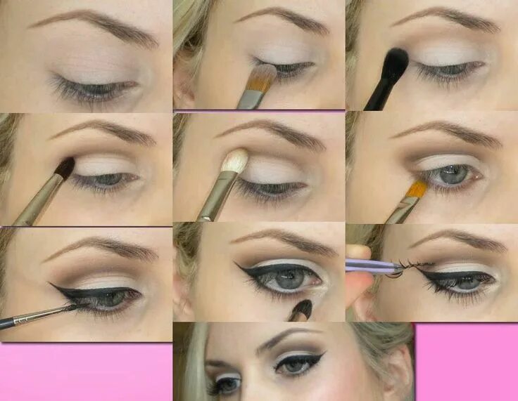 Красивый макияж пошагово для начинающих самой себе Pin on макияж Soft eye makeup, Eye makeup, How to apply eyeshadow