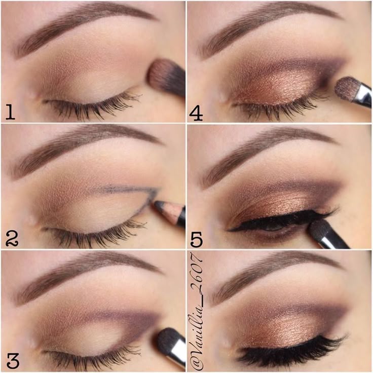 Красивый макияж пошагово для начинающих самой себе Long Hair, Short Time: Quick Hairstyles for Busy Mornings Easy eye makeup tutori