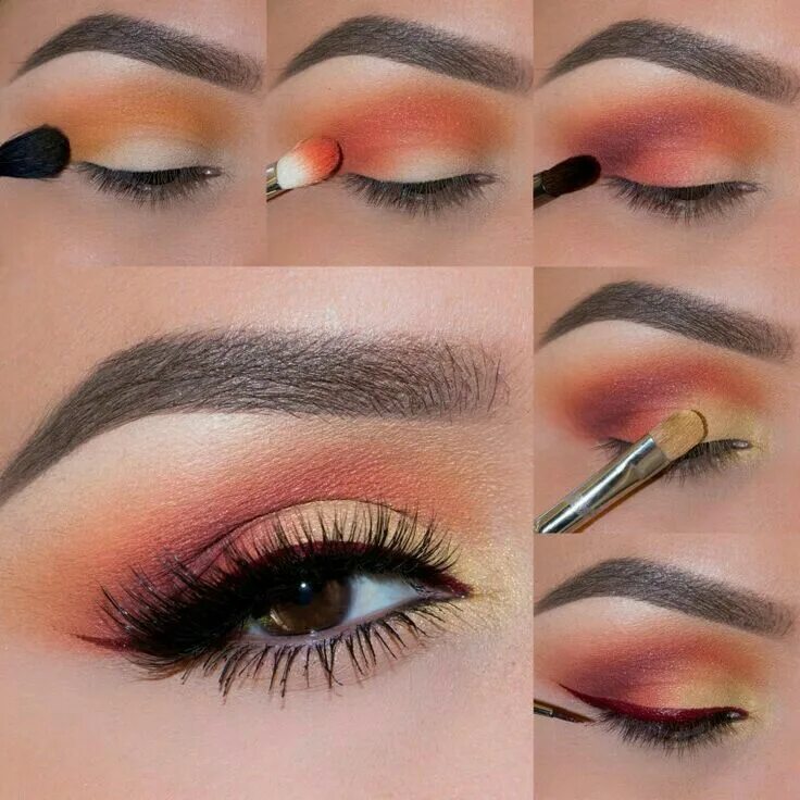 Красивый макияж простой и легкий Pin by Teresa Lynn on Beauty Favorites Summer eye makeup, Eye makeup steps, Eye 