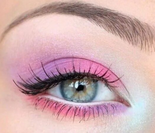 Красивый макияж розовыми тенями Pin by Saba Ali on Pink Pastel makeup, Eye makeup, Pastel eyeshadow
