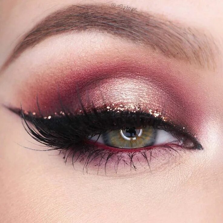 Красивый макияж розовыми тенями MUG: Bitten, Cherry Cola, Cocoa Bear, and Encore. Eye makeup, Makeup goals, Beau