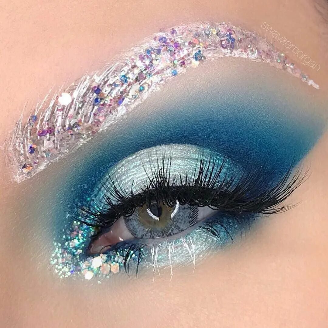 Красивый макияж с блестками 9,614 Likes, 40 Comments - BH Cosmetics (@bhcosmetics) on Instagram: "❄*shivers*