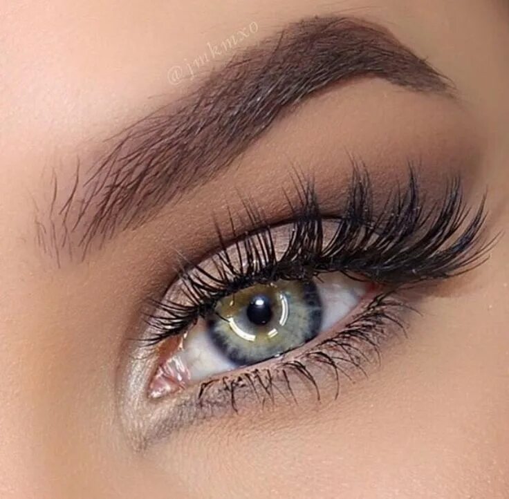 Красивый макияж с нарощенными ресницами Pin on Make-up )()( Natural eyes, Makeup, Makeup obsession