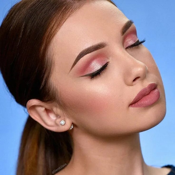 Красивый макияж со стрелками Pin on Beauty
