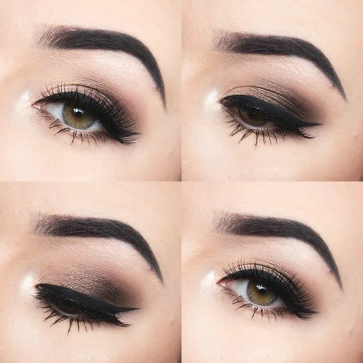 Красивый макияж со стрелками пошагово Pin on Make-up