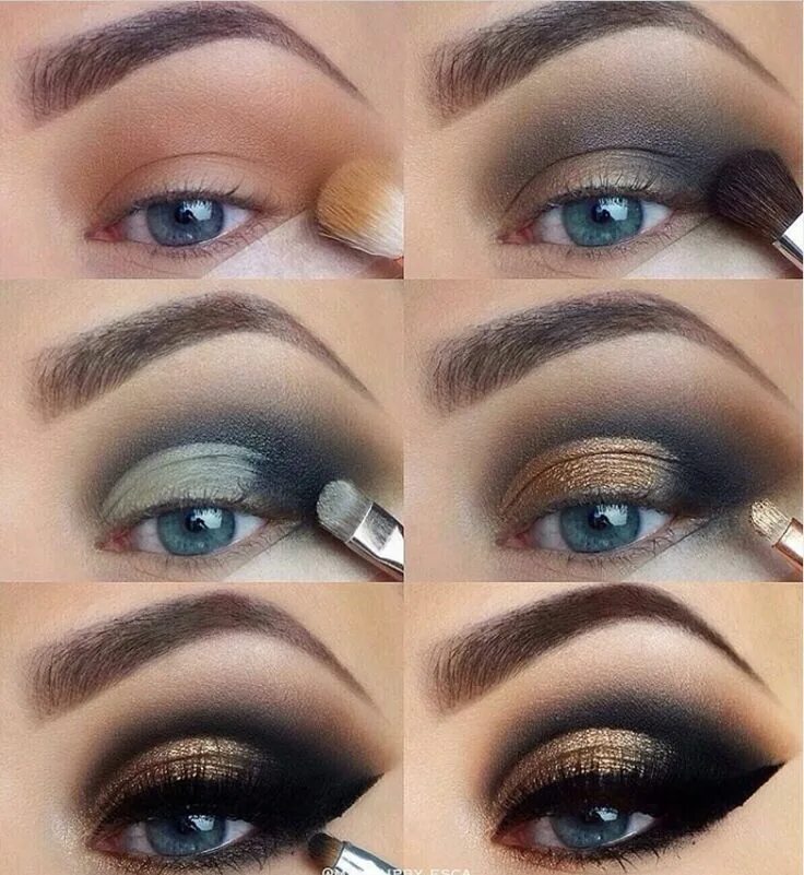 Красивый макияж в домашних условиях пошаговое фото 60 Easy Eye Makeup Tutorial For Beginners Step By Step Ideas(Eyebrow& Eyeshadow)