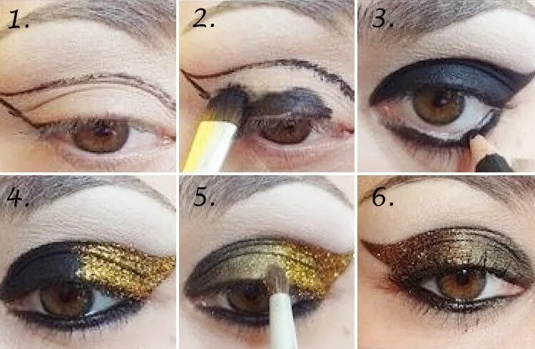 Красивый макияж за 5 минут 5-Minute Holiday Eye Makeup Tutorials to Try This Season