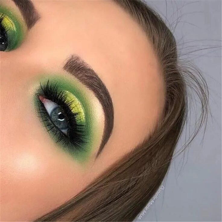 Красивый макияж зелеными тенями 50 Stunning Christmas Green Eyeshadow Makeup Ideas You Must Know - Cute Hostess 