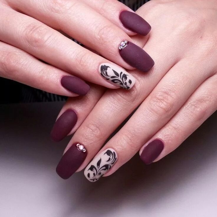Красивый маникюр 2018 Pin su маникюр Unghie idee, Unghie, Idee