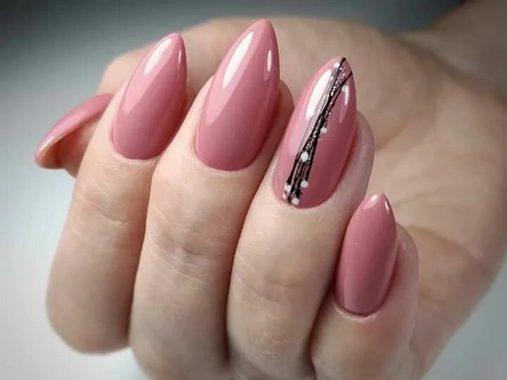 Красивый маникюр 2024 миндаль Pin on nails Acrylic nails coffin pink, Flower nails, Elegant nails