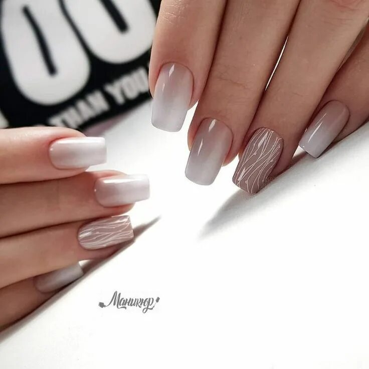 Красивый маникюр 2024 на квадратные ногти модный Ногти дизайн 2018 фото Fake nails, Beautiful nail designs, Nail designs
