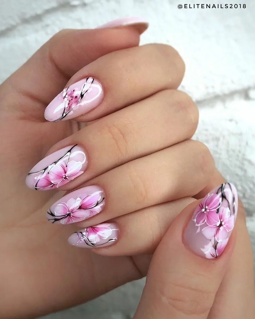Красивый маникюр 2024 новинки фото весна Ногти дизайн 2020 фото Nail designs, Nail designs spring, Spring acrylic nails