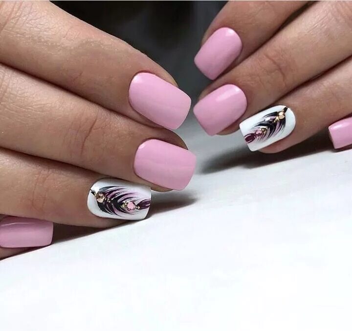 Красивый маникюр 2024 новинки с дизайном Pin de Alisa Lisa en Дизайн ногтей Manicura de uñas, Manicura, Uñas perfectas