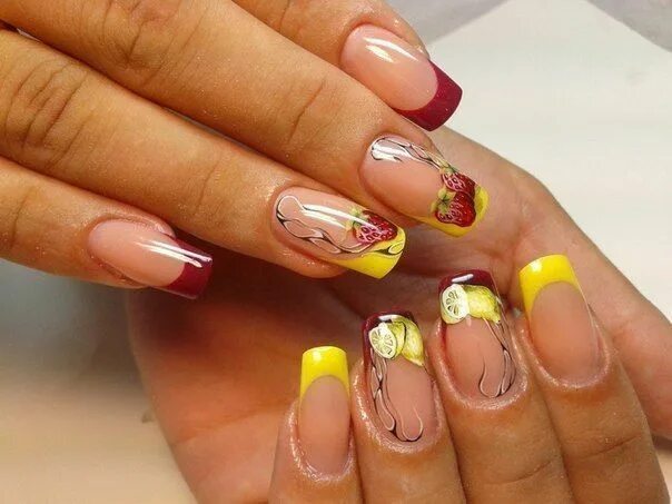 Красивый маникюр 2024 осенний френч лето 98 фотографий Nails, Beauty, Photo