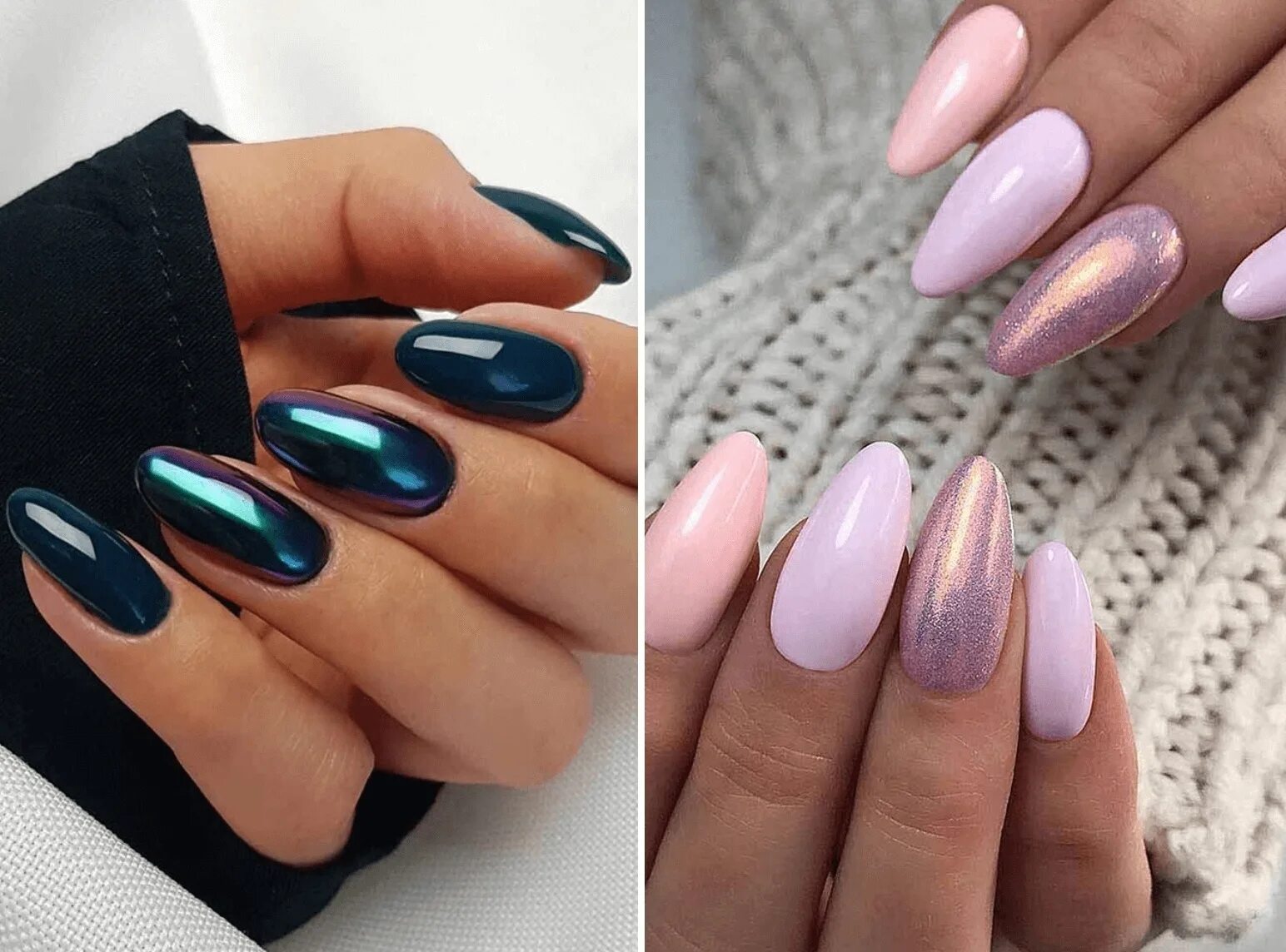 Красивый маникюр 2024 втирка Nail Color Trends 2022 - NUKPIC.STORE