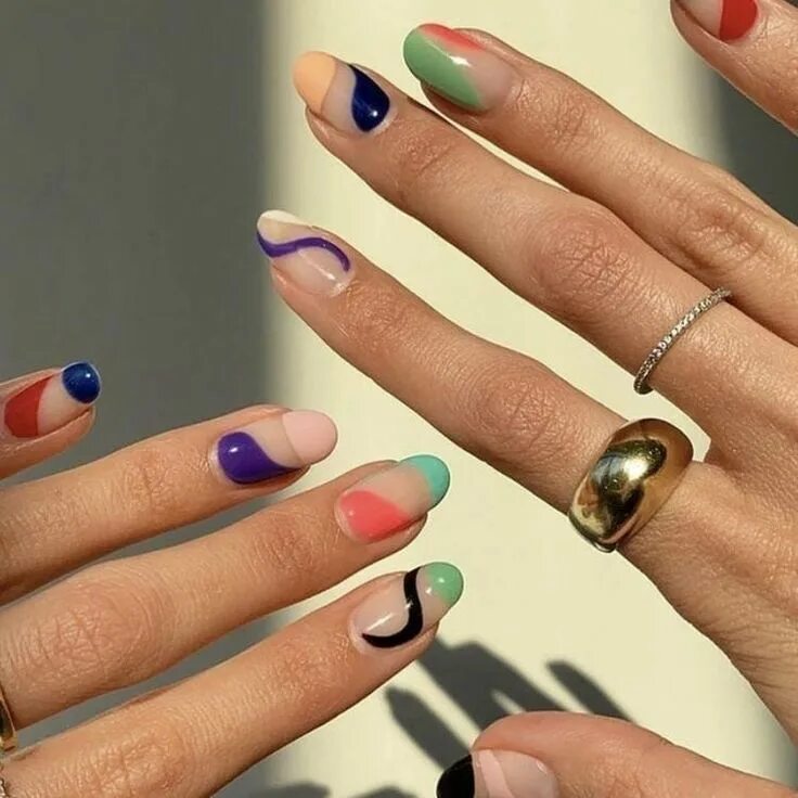 Красивый маникюр 24 pinterest fitsbylele Funky nails, Pretty nails, Nails