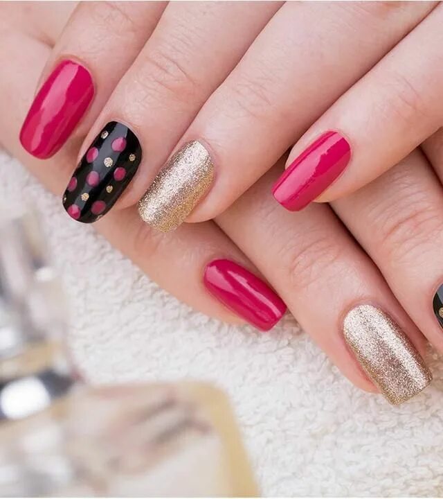 Красивый маникюр 24 How To Do Nail Art At Home? Chic nail art, Simple nail art designs, Pretty nail 