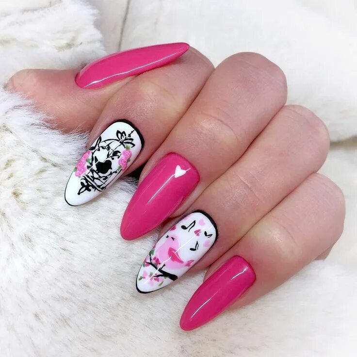 Красивый маникюр алиса Pin by Alice Nails on nails on every day Bling nails, Swarovski nails, Swag nail