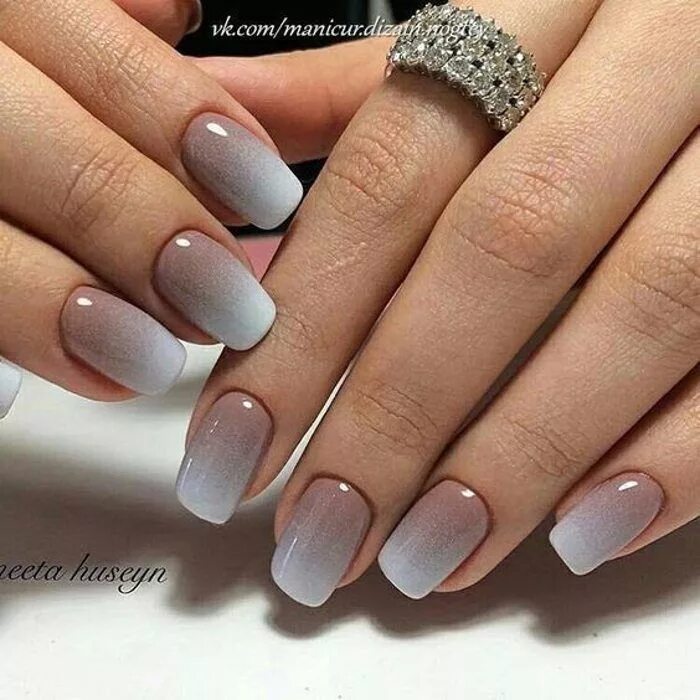 Красивый маникюр амбре Омбре на ногтях - 35 стильных идей маникюра Ombre acrylic nails, Ombre nail desi