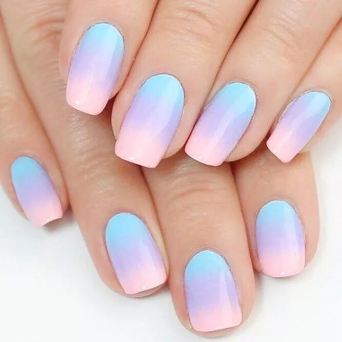 Красивый маникюр амбре Best Unicorn Nails Ideas Unicorn nails designs, Nail art ombre, Ombre nail desig