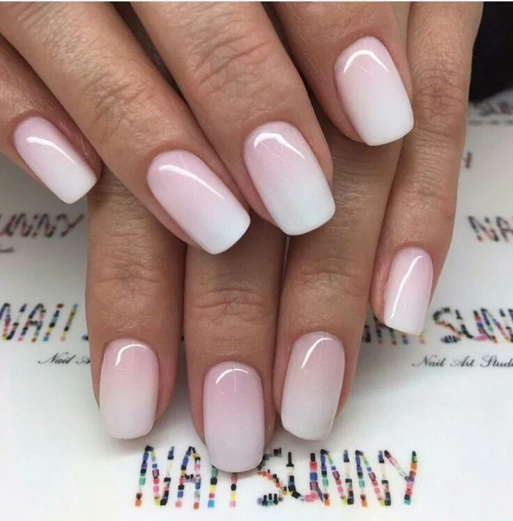 Красивый маникюр амбре Pin on Makeup and nails Bride nails, Pink ombre nails, Ombre nails