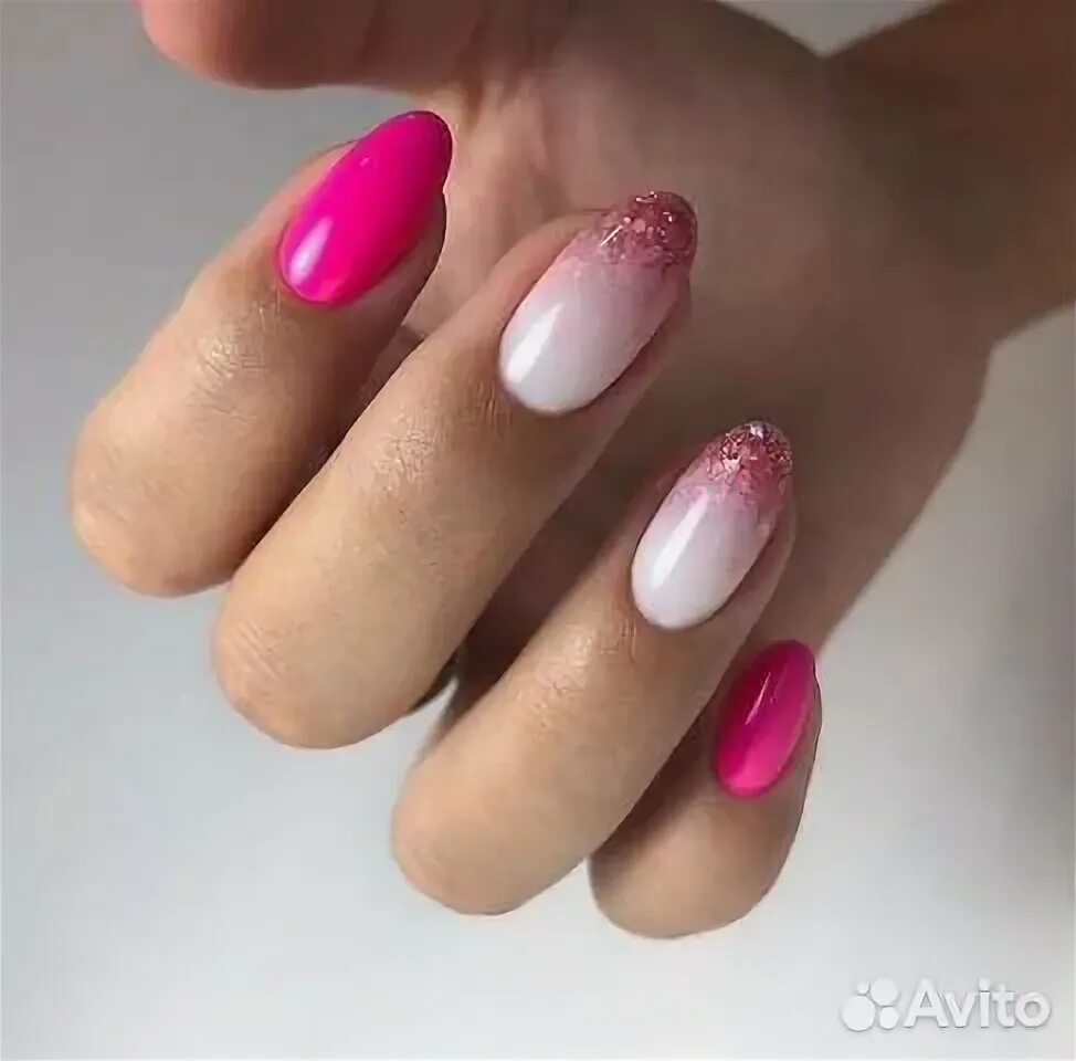 Красивый маникюр базой Маникюр в Иркутске Услуги Авито