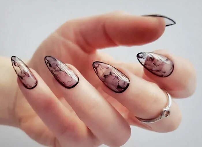 Красивый маникюр базой Pin on Nails art