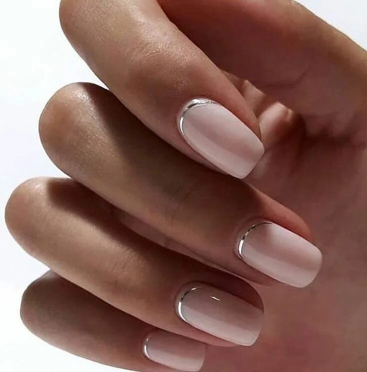 Красивый маникюр базой Perfect nails @vouge_magazine Chic nails, Pretty nails, Bride nails