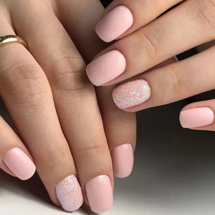 Красивый маникюр без дизайна Pin on Manicure Nude nail designs, Nude nail polish, Nude nails