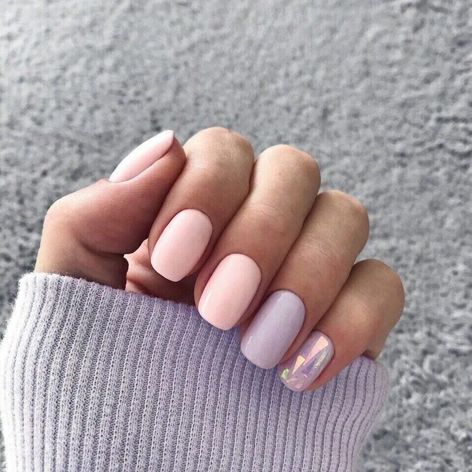 Красивый маникюр без дизайна Pin on Nail design Gel nails, Nails, Trendy nails
